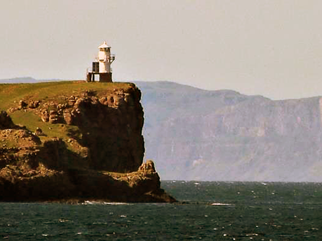 Cliffs and Lighthouse Photo by Michael Werndly